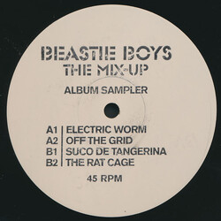 Beastie Boys The Mix-Up Album Sampler USED VINYL 12INCH 45 RPM PROMO SAMPLER WHITE LABEL