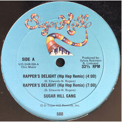 Sugarhill Gang Rapper's Delight (Hip Hop Remix) USED VINYL 12INCH 33 S RPM