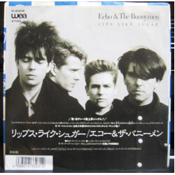 Echo & The Bunnymen Lips Like Sugar = êÃ׹û餯û·å¬ü USED VINYL 7INCH 45 RPM SINGLE PROMO