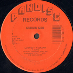 Debbie Deb Lookout Weekend VINYL 12" USED