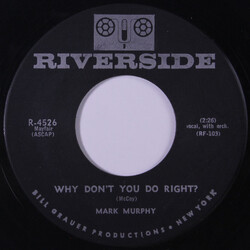 Mark Murphy Why Don't You Do Right? / Fly Me To The Moon (In Other Words) USED VINYL 7INCH 45 RPM