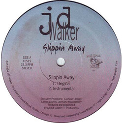 JD Walker (2) Slippin Away VINYL 12" USED