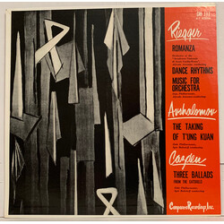 Wallingford Riegger / Jacob Avshalomov / Norman Cazden Riegger: Romanza - Music For Orchestra, Dance Rhythms / Avshalomov: The Taking Of T'ung Kuan / 