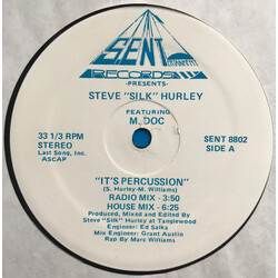 Steve "Silk" Hurley / M. Doc It's Percussion VINYL 12" USED