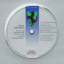 Shogun Wind Dancer USED VINYL 12INCH 45 RPM 33 S RPM