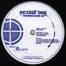 Octave One Foundation EP VINYL 12" USED