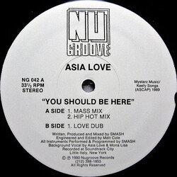 Asia Love You Should Be Here VINYL 12" USED