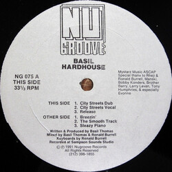 Basil Hardhaus City Streets VINYL 12" USED