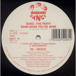 Bang The Party Bang-Bang You're Mine (Re-mixes) USED VINYL 12INCH 33 S RPM