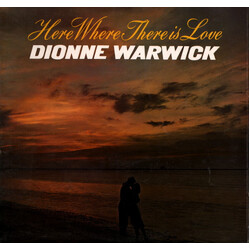 Dionne Warwick Here Where There Is Love Vinyl LP USED