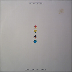 Elton John Too Low For Zero Vinyl LP USED