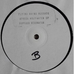 Kopfuss Resonator / DJ Aze Holy Water EP USED VINYL 12INCH 45 RPM EP WHITE LABEL