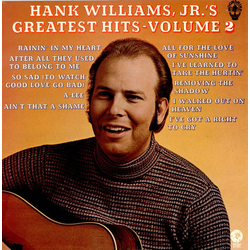 Hank Williams Jr. Hank Williams Jr.'s Greatest Hits Volume 2 Vinyl LP USED
