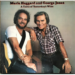 Merle Haggard / George Jones (2) A Taste of Yesterday's Wine Vinyl LP USED