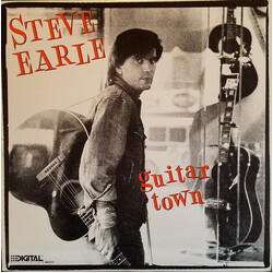 Steve Earle Guitar Town Vinyl LP USED