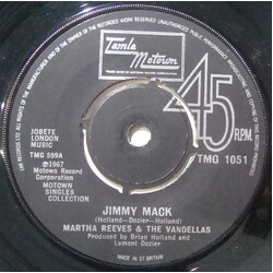 Martha Reeves & The Vandellas Jimmy Mack / Dancing In The Street USED VINYL 7INCH 45 RPM SINGLE