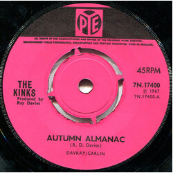 The Kinks Autumn Almanac USED VINYL 7INCH 45 RPM SINGLE
