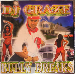 DJ Craze Bully Breaks USED VINYL 12INCH 33 S RPM