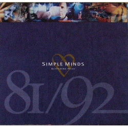 Simple Minds Glittering Prize 81/92 Vinyl LP USED