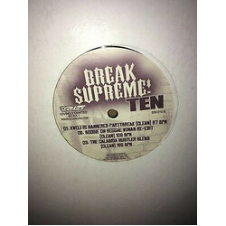 Various Break Supreme Ten USED VINYL 12INCH 33 S RPM PROMO