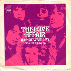 The Love Affair Rainbow Valley VINYL 7" USED