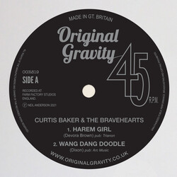 Curtis Baker & The Bravehearts Harem Girl USED VINYL 7INCH 45 RPM EP LIMITED EDITION STEREO
