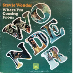 Stevie Wonder Where I'm Coming From Vinyl LP USED
