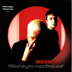 Monaco What Do You Want From Me? USED VINYL 7INCH SINGLE LIMITED EDITION