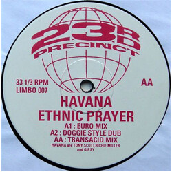 Havana Ethnic Prayer VINYL 12" USED