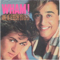 Wham! Wake Me Up Before You Go-Go USED VINYL 7INCH 45 RPM SINGLE STYRENE
