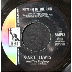 Gary Lewis & The Playboys Rhythm Of The Rain / Mister Memory USED VINYL 7INCH SINGLE