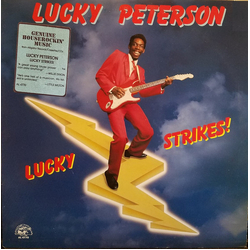 Lucky Peterson Lucky Strikes Vinyl LP USED