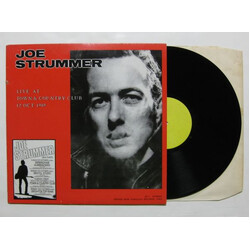 Joe Strummer Live At Town & Country Club 12. Oct. 1989 Vinyl LP USED
