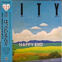 Happy End City - Happy End Best Album Vinyl LP USED
