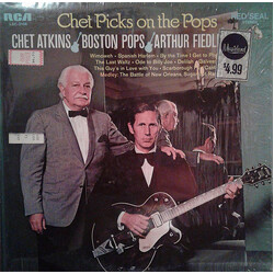 Chet Atkins / The Boston Pops Orchestra / Arthur Fiedler Chet Picks On The Pops Vinyl LP USED
