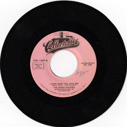 The Paris Sisters I Love How You Love Me / All Through The Night USED VINYL 7INCH REISSUE 45 RPM
