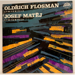 Oldřich Flosman / Josef Matěj Symfonie Č. 2 / Symfonie Č. 4 Vinyl LP USED