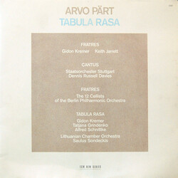 Arvo Pärt Tabula Rasa Vinyl LP USED