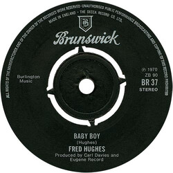 Fred Hughes / Johnny Jones And The King Casuals Baby Boy / Purple Haze USED VINYL 7INCH 45 RPM SINGLE