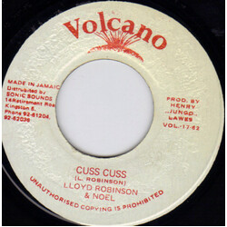 Lloyd Robinson / Noel (29) Cuss Cuss USED VINYL 7INCH 45 RPM
