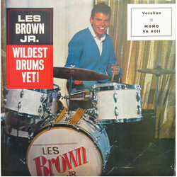Les Brown Jr. Wildest Drums Yet! Vinyl LP USED