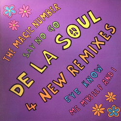 De La Soul 4 New Remixes USED VINYL 12INCH 45 RPM
