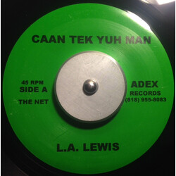 L.A. Lewis Caan Tek Yuh Man USED VINYL 7INCH 45 RPM SINGLE