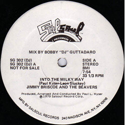 Jimmy Briscoe And The Beavers Into The Milky Way USED VINYL 12INCH 33 S RPM SINGLE PROMO STEREO