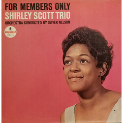 Shirley Scott Trio For Members Only Vinyl LP USED