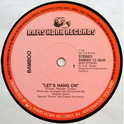 Bamboo (28) Let's Hang On VINYL 12" USED