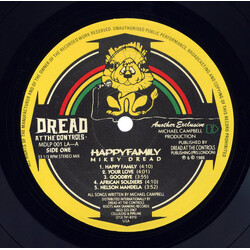 Mikey Dread Happy Family Vinyl LP USED