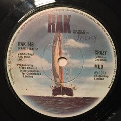 Mud Crazy USED VINYL 7INCH 45 RPM