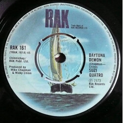 Suzi Quatro Daytona Demon USED VINYL 7INCH SINGLE 45 RPM