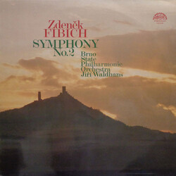 Zdeněk Fibich / Brno State Philharmonic Orchestra / Jiří Waldhans Symphony No. 2 Vinyl LP USED